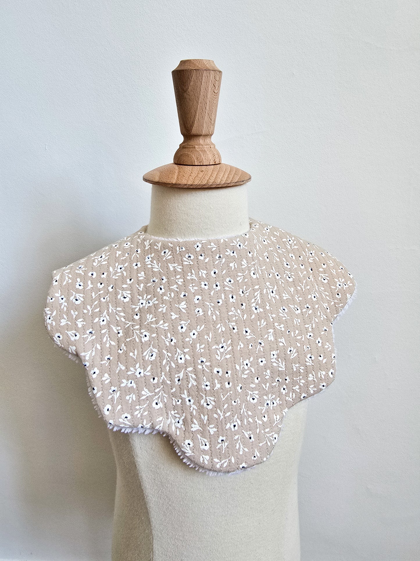 Bavoir fleur de coton