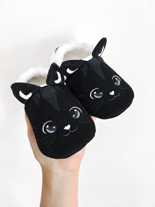 Chaussons Chat Noir