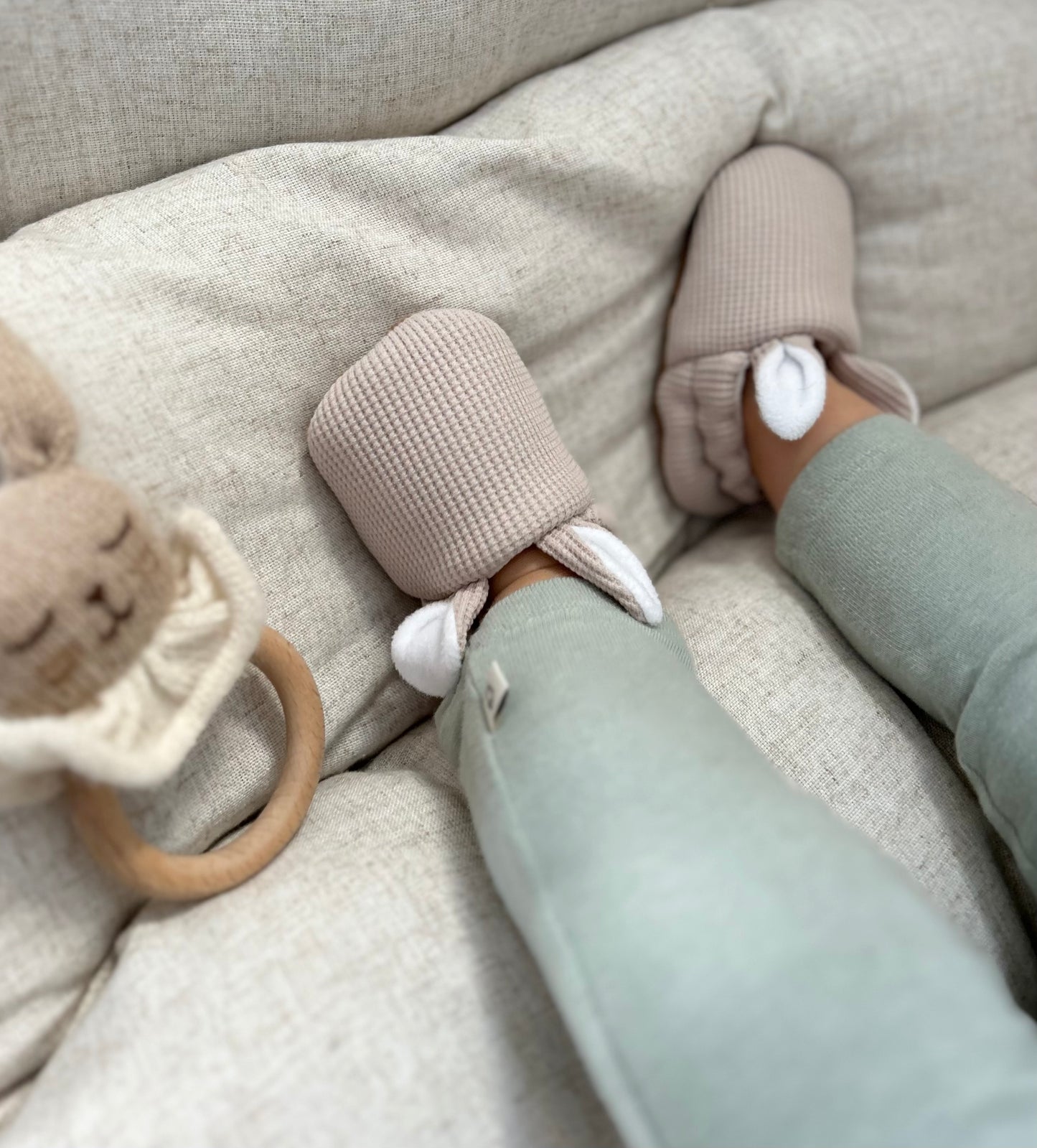 Chaussons Gaufrés Unis (+)