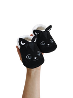 Chaussons Chat Noir