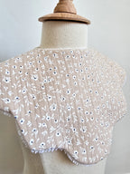 Bavoir fleur de coton