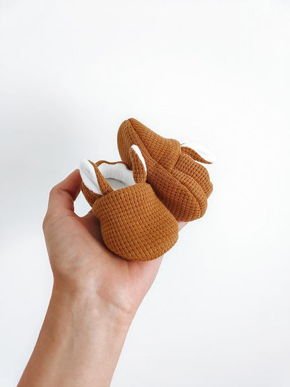 Chaussons pour bébé Marron