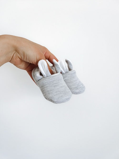 Chaussons pour bébé Gris