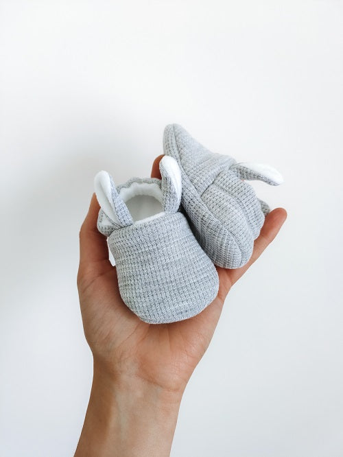 Chaussons pour bébé Gris