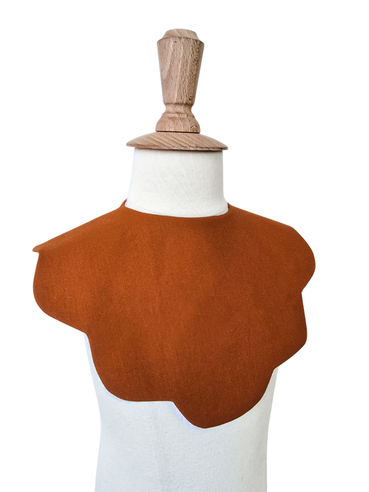 Bavoir Uni Marron