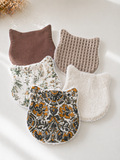 Lot de 5 lingettes Lavables Chat